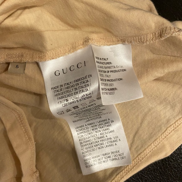 GUCCI Kids t-shirt (size 5) - Picture 3 of 3